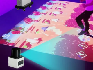 OneCraze all-in-one interactive floor projector for indoor activities