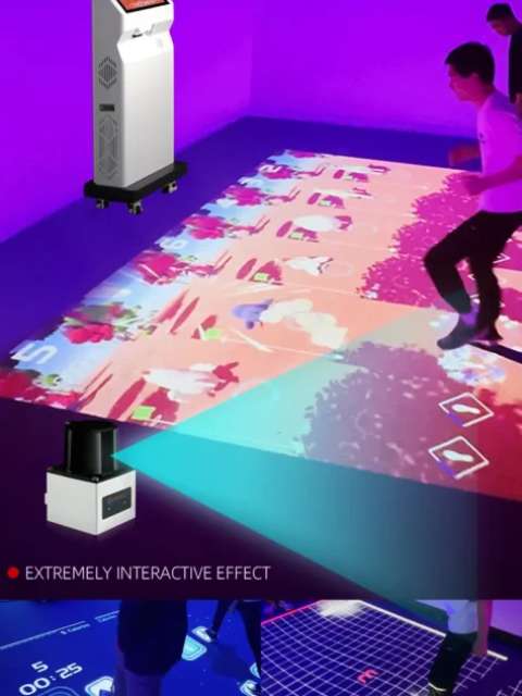 OneCraze all-in-one interactive floor projector for indoor activities