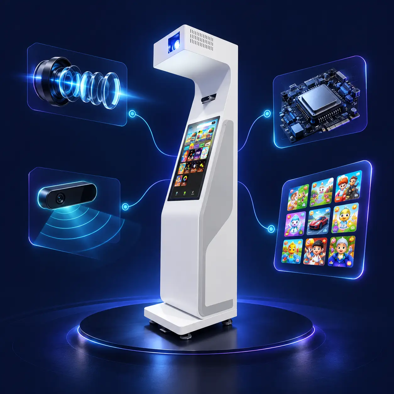 OneCraze portable wall projection game machine